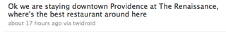 Illustration for article titled Boston Guy Took His Gal to Providence to Meet OchoCinco But Didn't, So Now Chad's Cheap